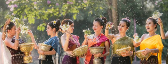 Celebrate Songkran with a Thai Woman